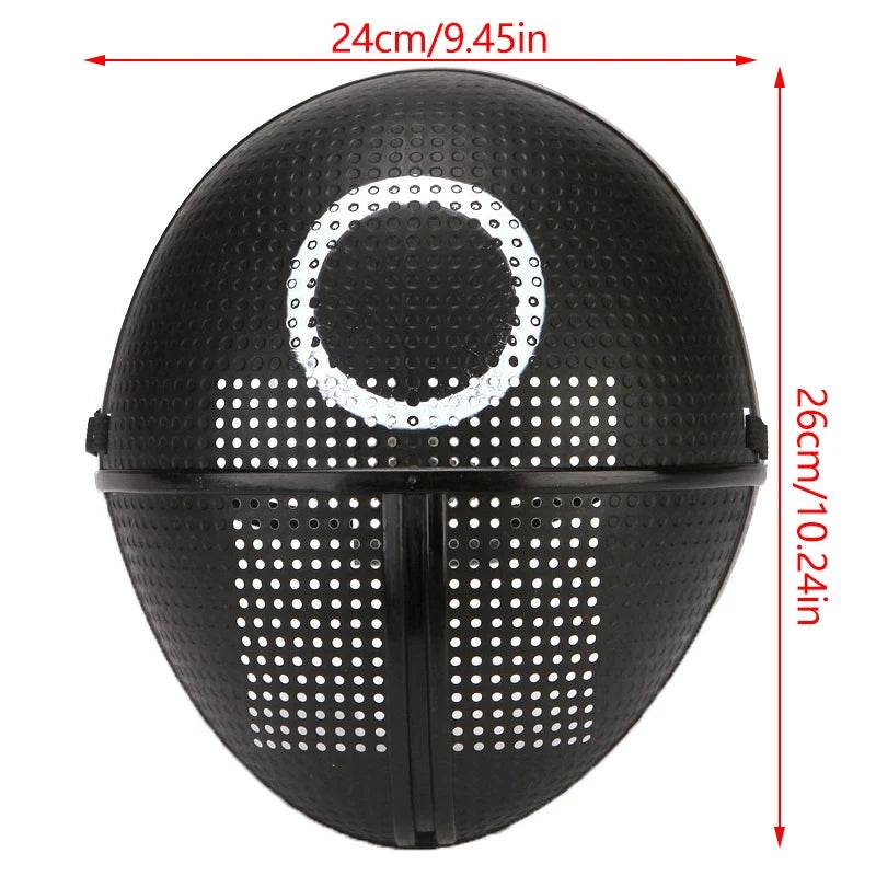 Premium Cosplay Mask Geometric Square Circle For Party - ToylandEU