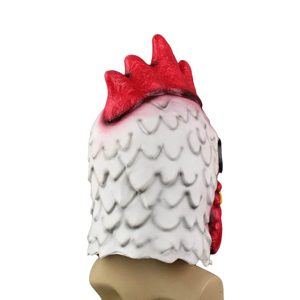 Premium Cosplay Mask Latex Rooster Head Adults Halloween - ToylandEU