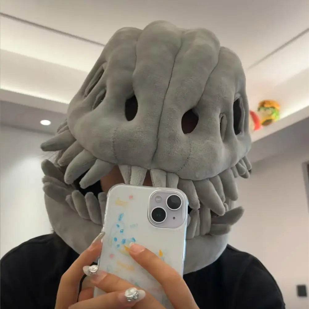 Premium Cosplay Mask Realistic Dinosaur Skeleton Halloween - ToylandEU
