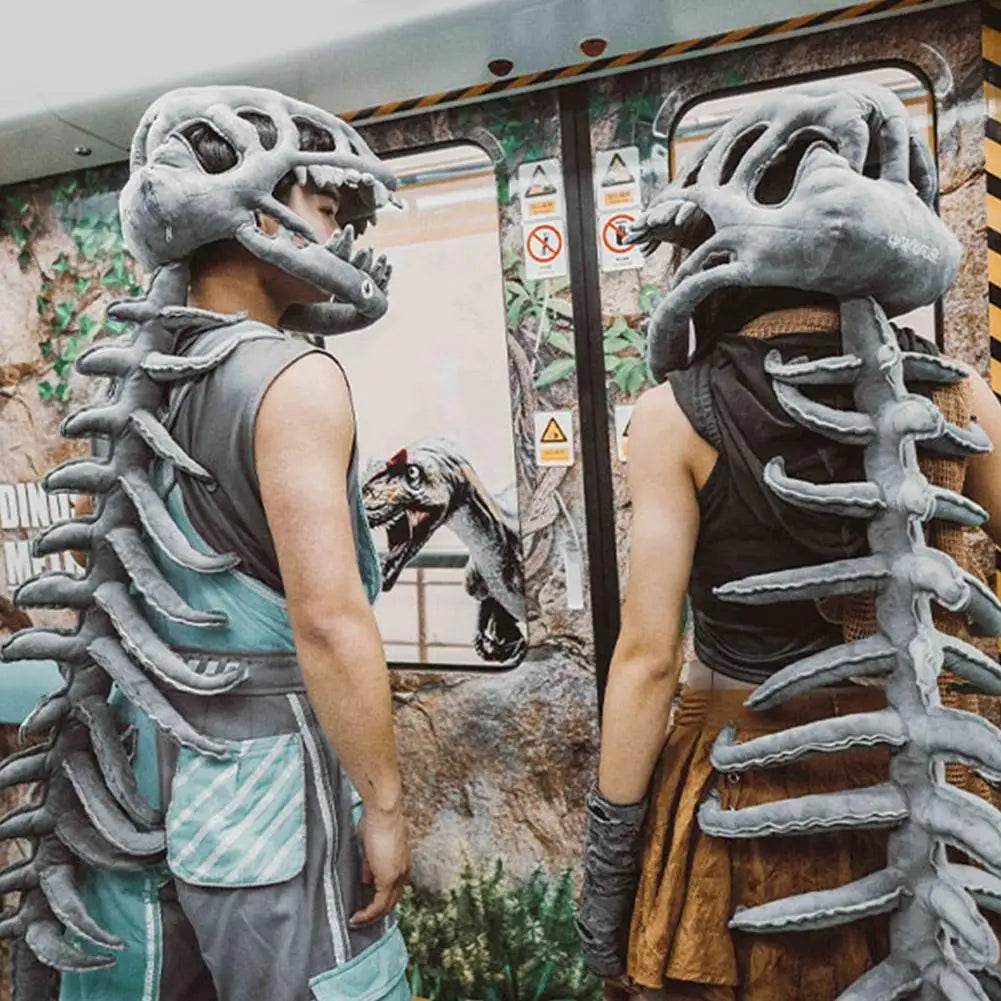 Premium Cosplay Mask Realistic Dinosaur Skeleton Halloween - ToylandEU
