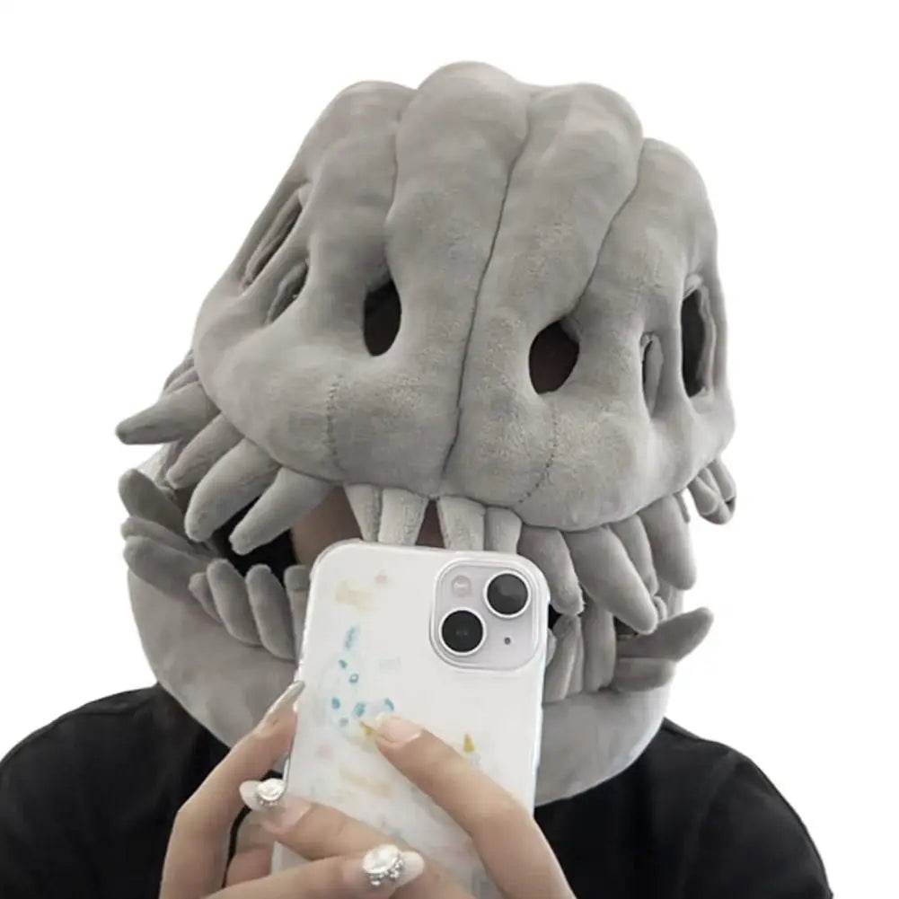 Premium Cosplay Mask Realistic Dinosaur Skeleton Halloween - ToylandEU