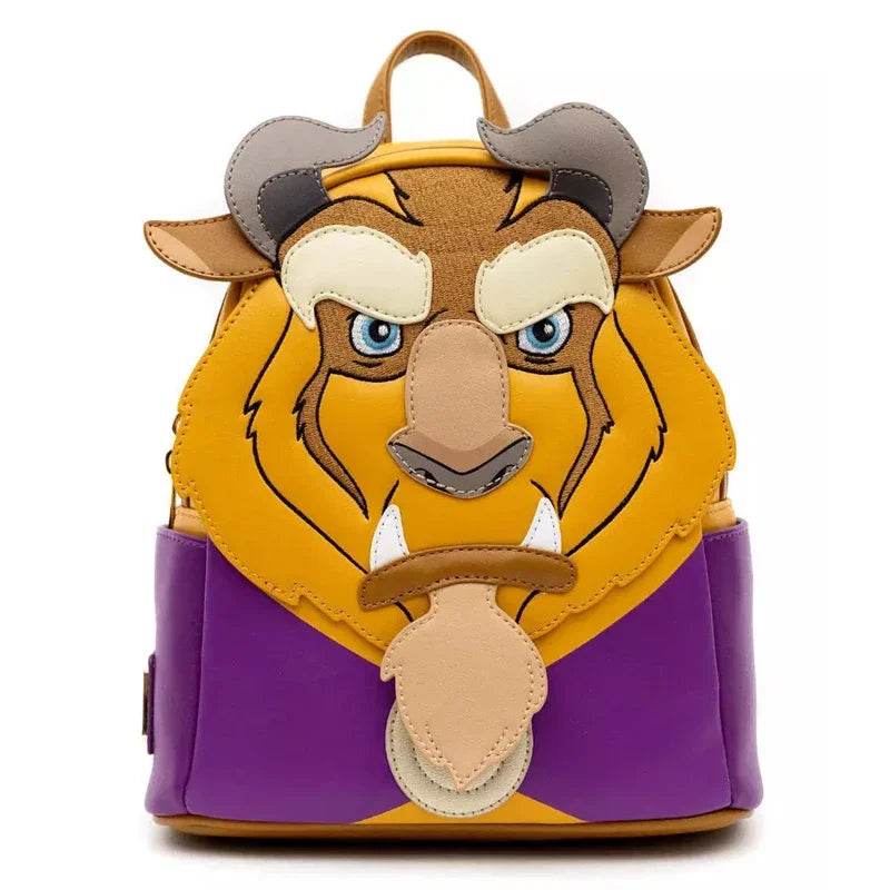 Premium Cosplay Mini Backpack Beauty And The Beast Beast And Belle 9 Styles Winter Design Unisex - ToylandEU