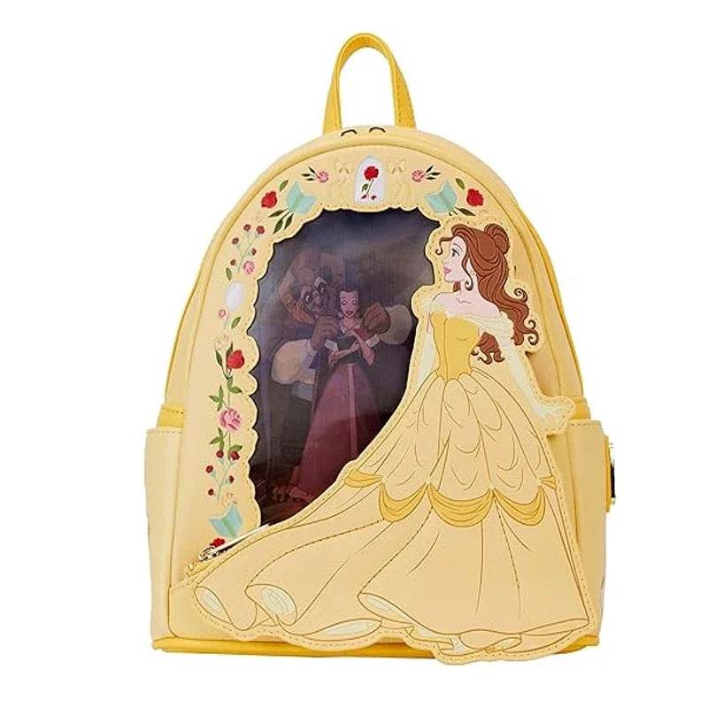 Premium Cosplay Mini Backpack Beauty And The Beast Beast And Belle 9 Styles Winter Design Unisex - ToylandEU