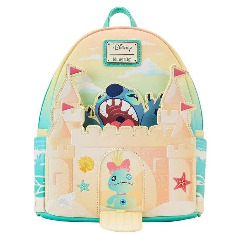 Premium Cosplay Shoulder Bag With Double Strap Stitch Luau Patchwork Beach Ready For Women Cosplay Fans - ToylandEU