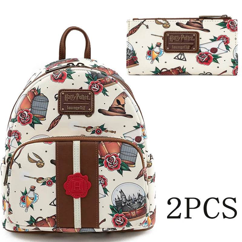 Premium Cosplay Shoulder Bag With Double Strap Stitch Luau Patchwork Beach Ready For Women Cosplay Fans - ToylandEU