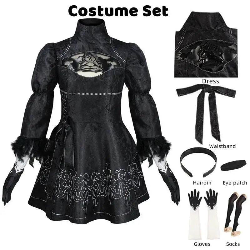  Premium Cosplay Suit Costume Set Wig Toyland EU -  ToylandEU™