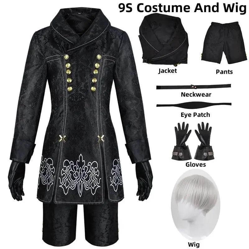  Premium Cosplay Suit Costume Set Wig Toyland EU -  ToylandEU™