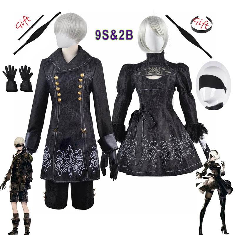 Premium Cosplay Suit Wig Included For Unisex Cosplay Party - ToylandEU