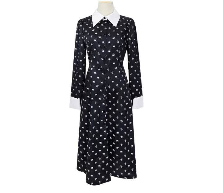 Premium Cosplay Uniform Wednesday Addams Inspired Adult - ToylandEU