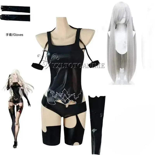  Premium Cosplay Wig A2 Black Battle Suit Toyland EU -  ToylandEU™