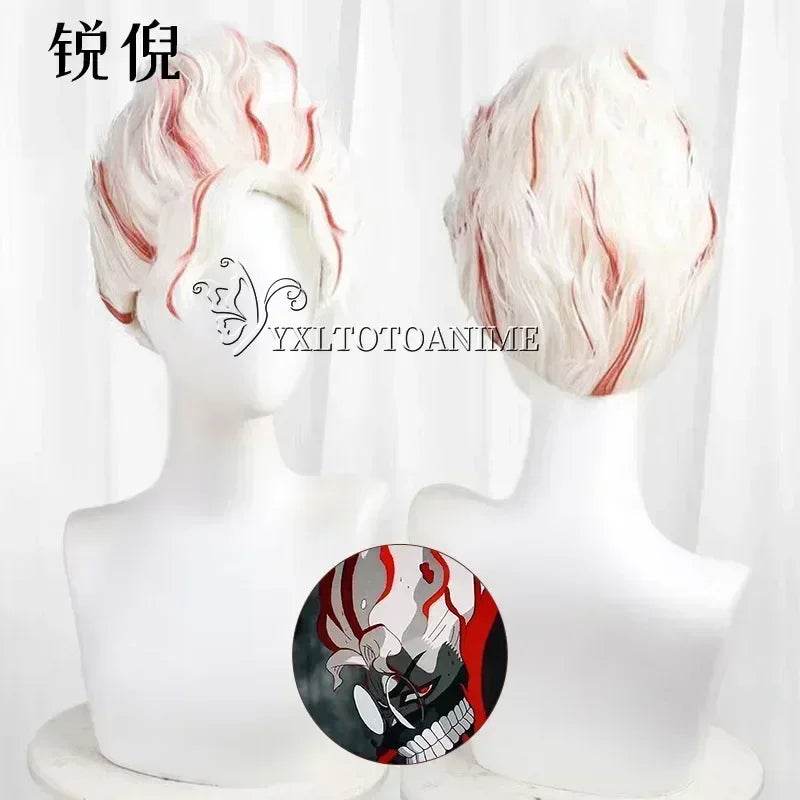 Premium Cosplay Wig Ken Takakura Curly Hair For Fans - ToylandEU