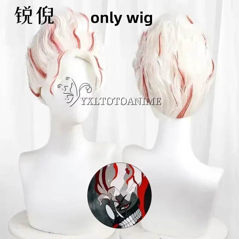 Premium Cosplay Wig Ken Takakura Curly Hair For Fans - ToylandEU