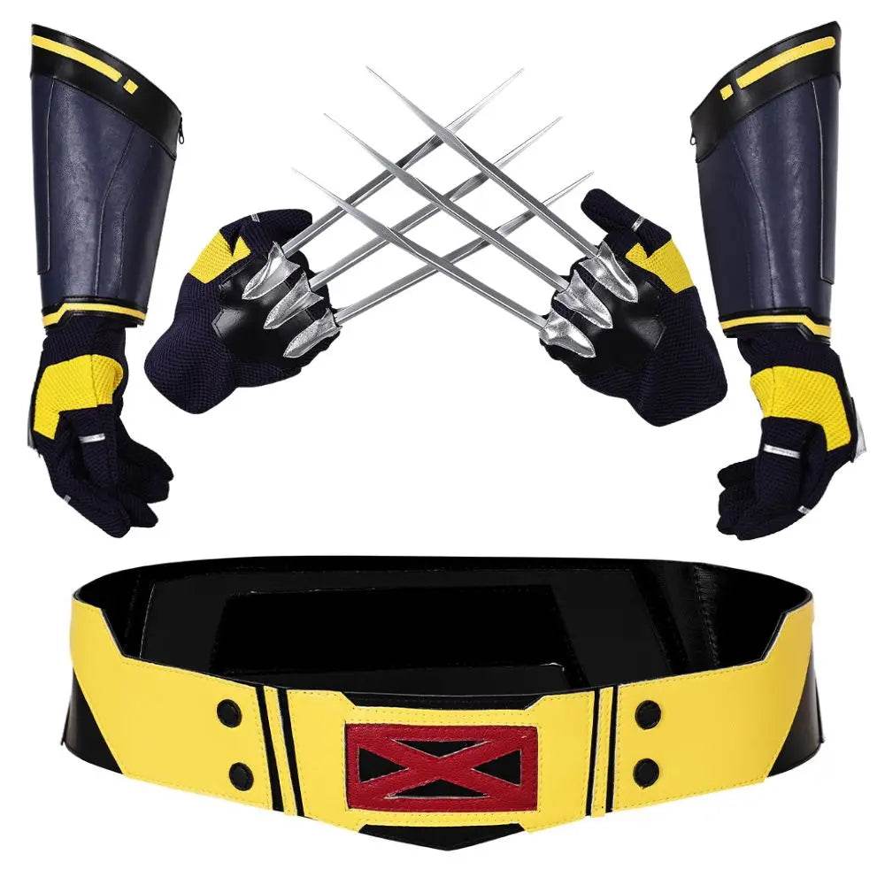 Premium Cosplay Wolf Logan Claws Belt Gloves For Men - ToylandEU