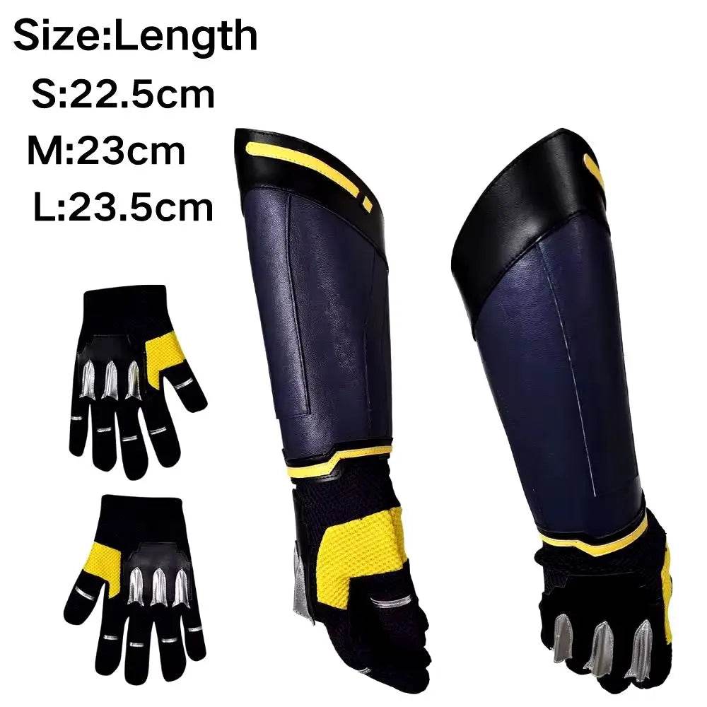 Premium Cosplay Wolf Logan Claws Belt Gloves For Men - ToylandEU