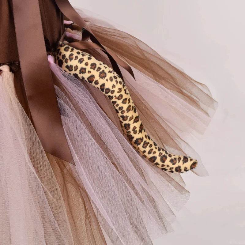 Premium Costume Forest Animal Print Tutu For Baby Girls - ToylandEU