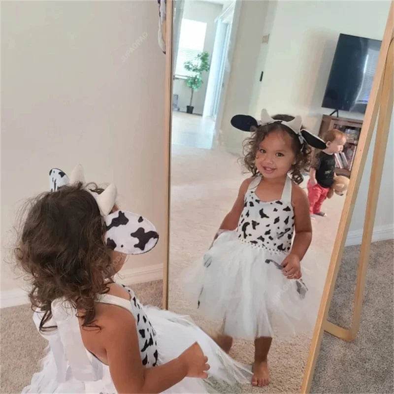 Premium Costume Forest Animal Print Tutu For Baby Girls - ToylandEU