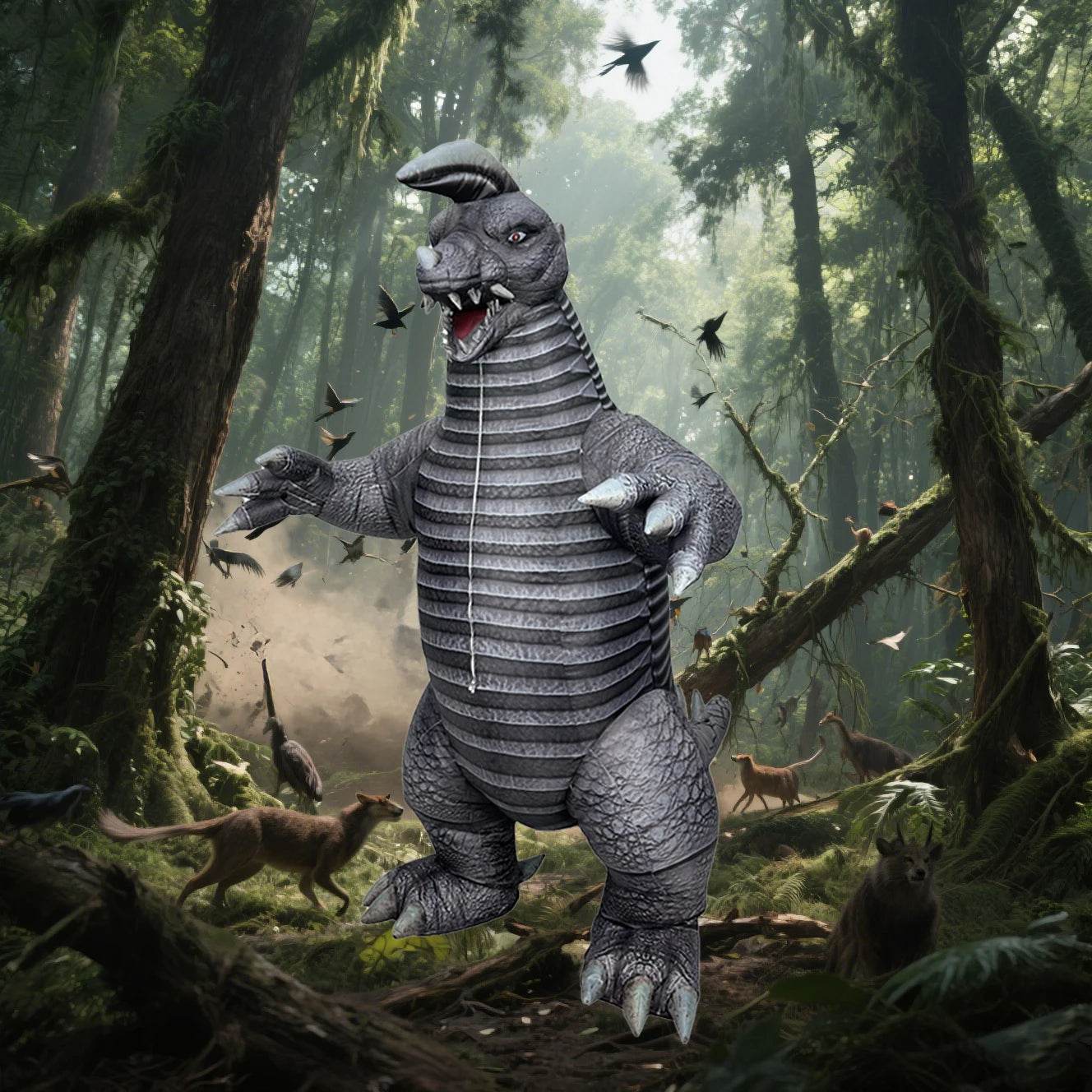 Premium Costume Inflatable Plush Gomorra Adult Cosplay - ToylandEU