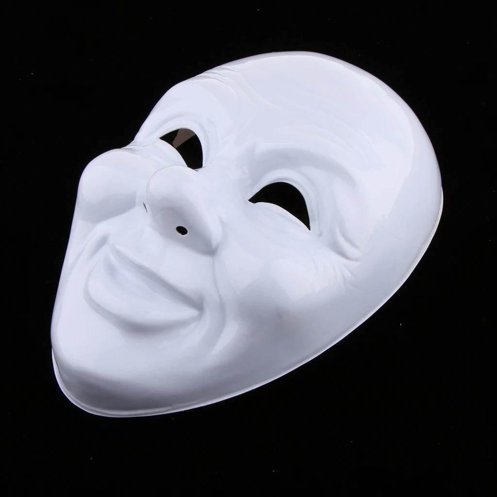 Premium Costume Mask Unpainted Full Face Party Masquerade - ToylandEU
