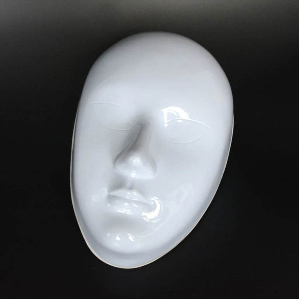 Premium Costume Mask Unpainted Full Face Party Masquerade - ToylandEU