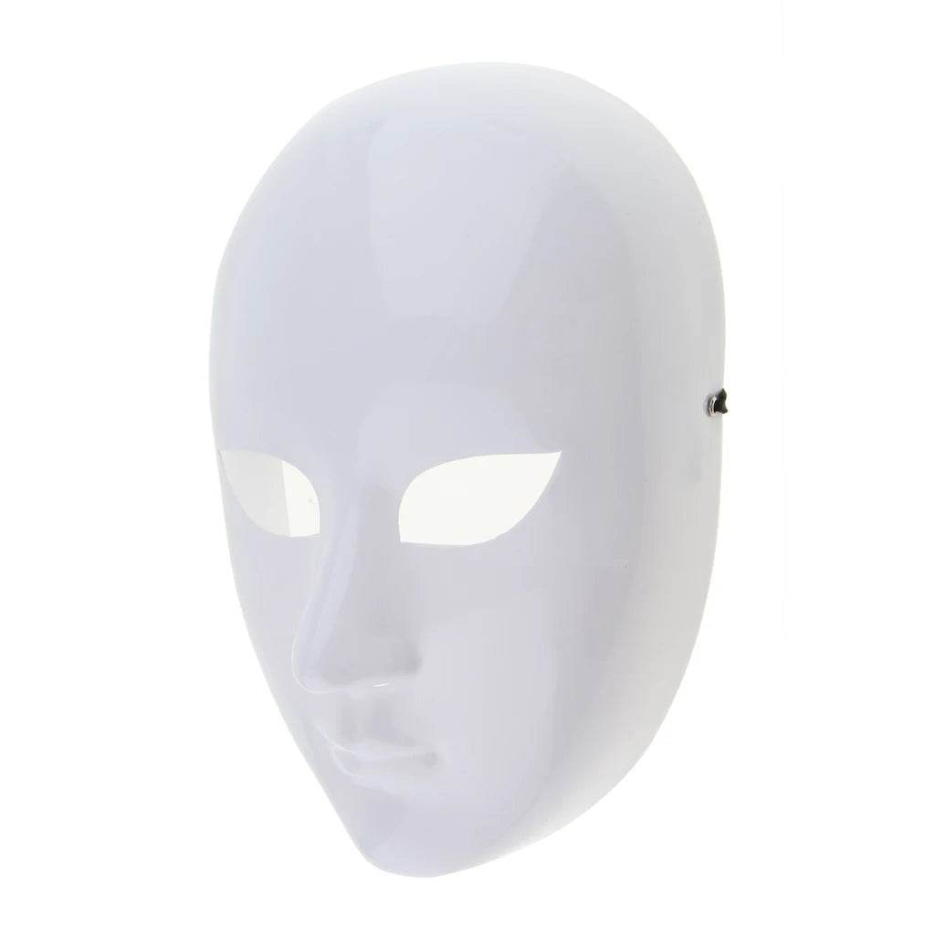 Premium Costume Mask Unpainted Full Face Party Masquerade - ToylandEU