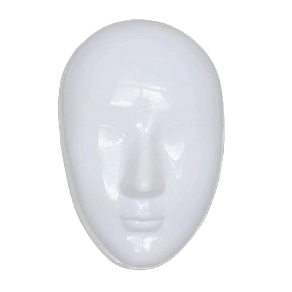 Premium Costume Mask Unpainted Full Face Party Masquerade - ToylandEU