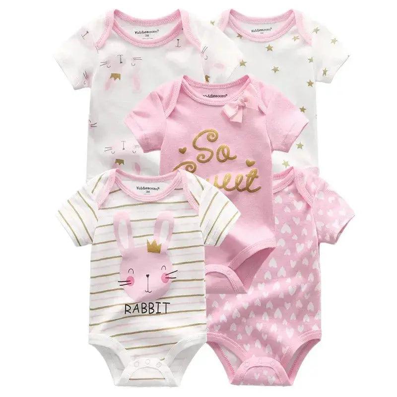  Premium Cotton Baby Bodysuits 5 Pack Toyland EU -  ToylandEU™