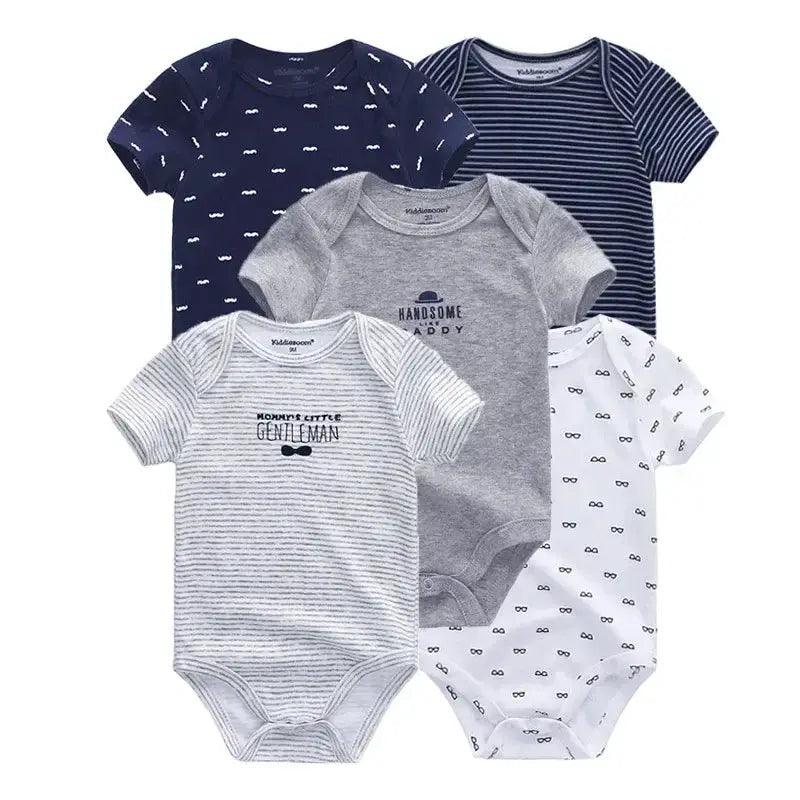  Premium Cotton Baby Bodysuits 5 Pack Toyland EU -  ToylandEU™