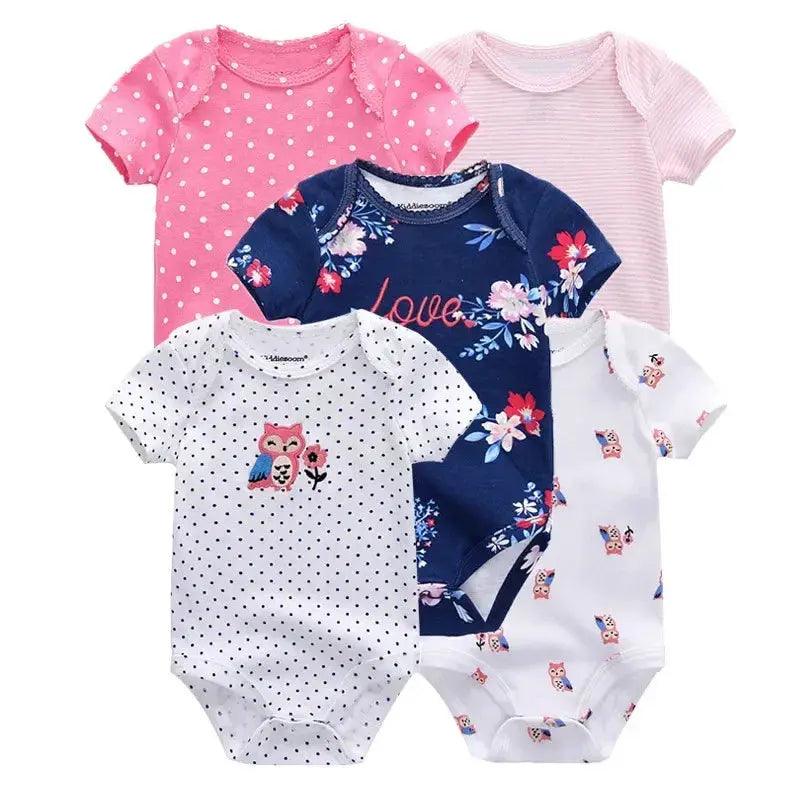  Premium Cotton Baby Bodysuits 5 Pack Toyland EU -  ToylandEU™