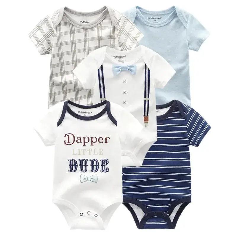  Premium Cotton Baby Bodysuits 5 Pack Toyland EU -  ToylandEU™