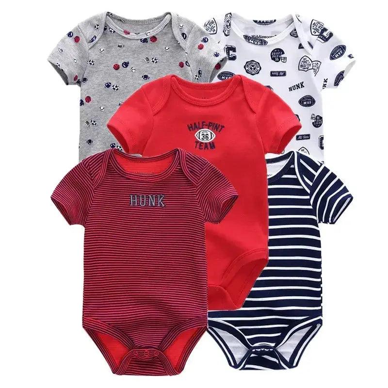  Premium Cotton Baby Bodysuits 5 Pack Toyland EU -  ToylandEU™