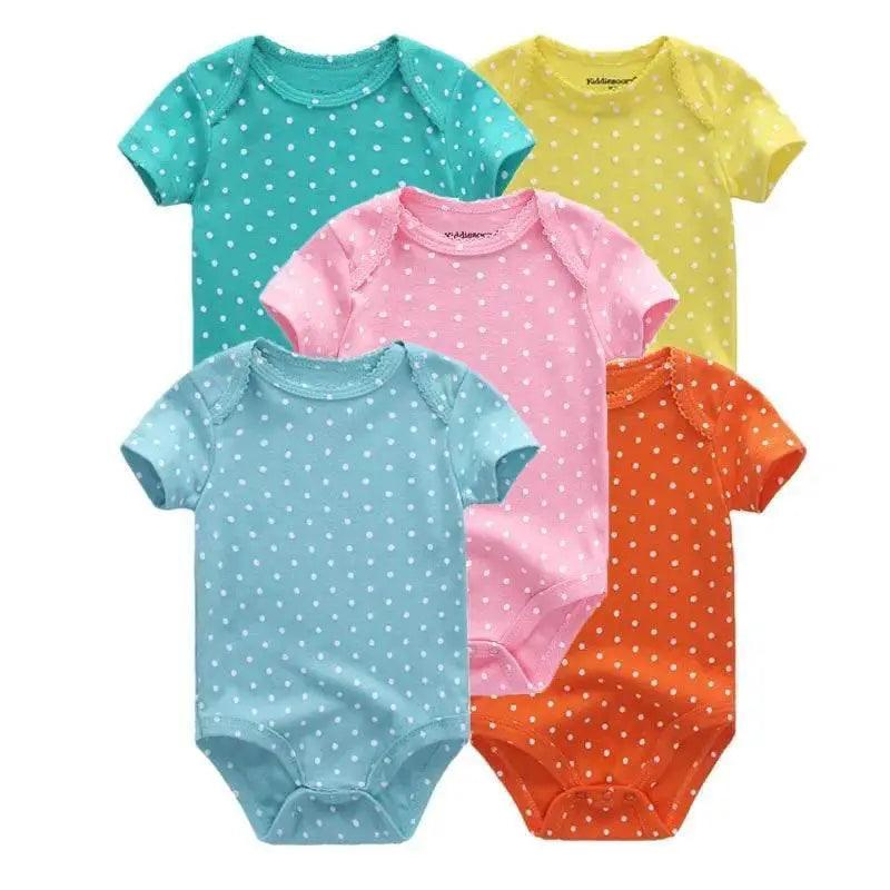  Premium Cotton Baby Bodysuits 5 Pack Toyland EU -  ToylandEU™