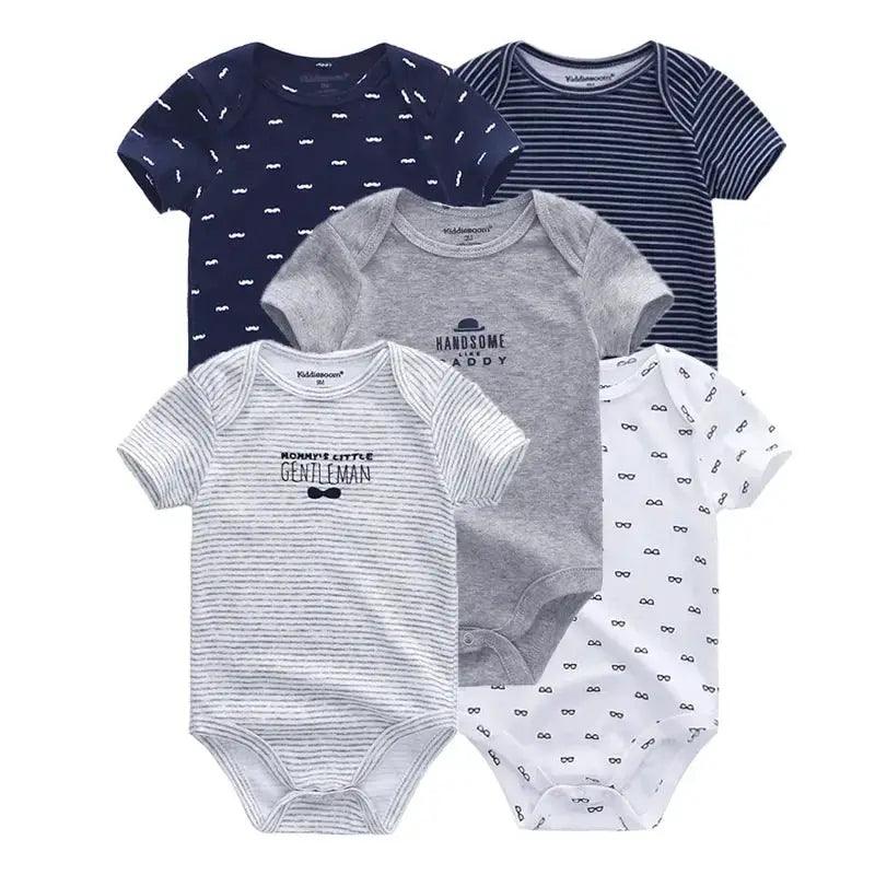  Premium Cotton Baby Bodysuits 5 Pack Toyland EU -  ToylandEU™