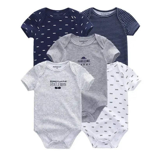  Premium Cotton Baby Bodysuits 5 Pack Toyland EU -  ToylandEU™