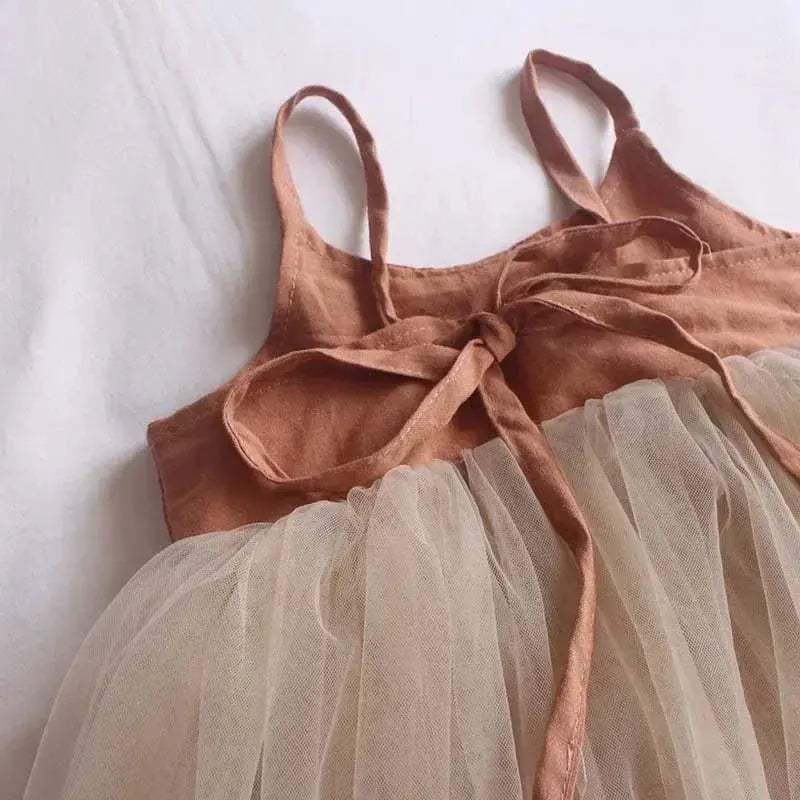 Premium Cotton Backless Baby Girl Dress Tutu Dress For Summer - ToylandEU