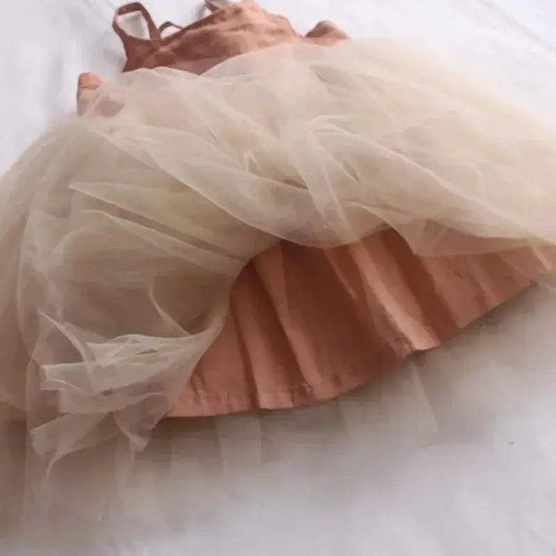 Premium Cotton Backless Baby Girl Dress Tutu Dress For Summer - ToylandEU