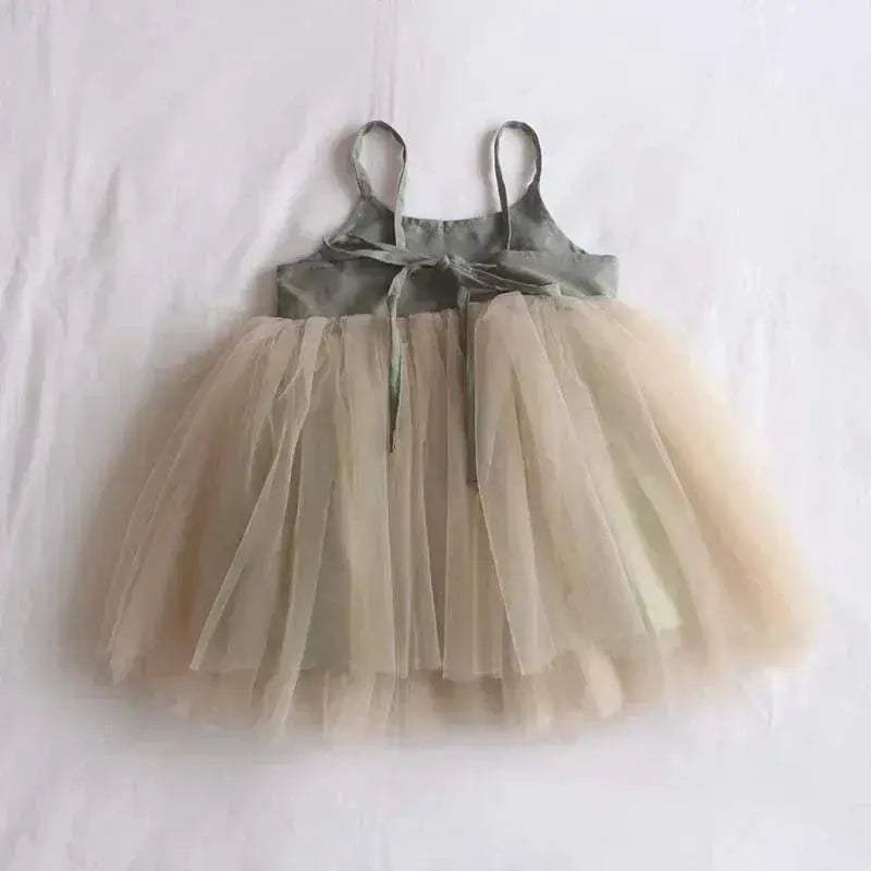 Premium Cotton Backless Baby Girl Dress Tutu Dress For Summer - ToylandEU