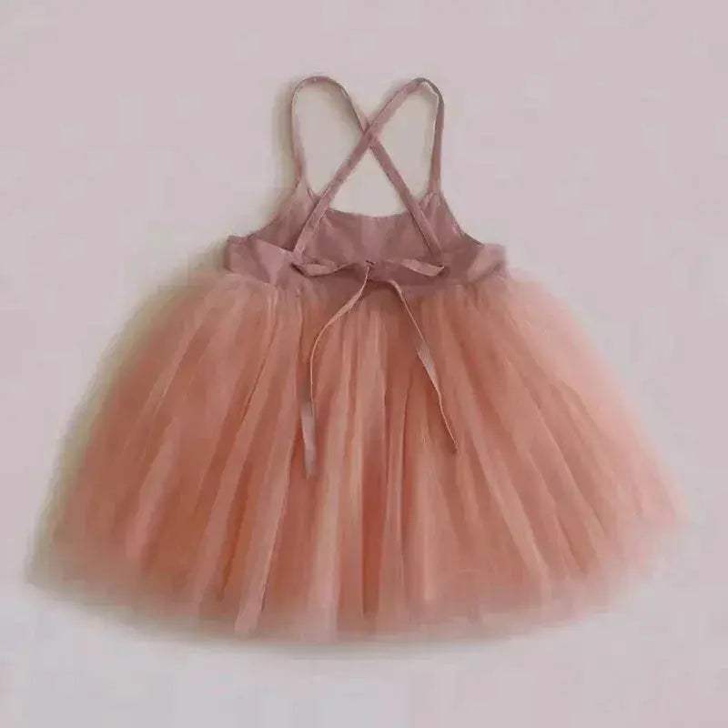 Premium Cotton Backless Baby Girl Dress Tutu Dress For Summer - ToylandEU