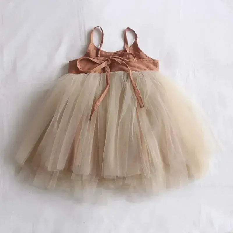 Premium Cotton Backless Baby Girl Dress Tutu Dress For Summer - ToylandEU
