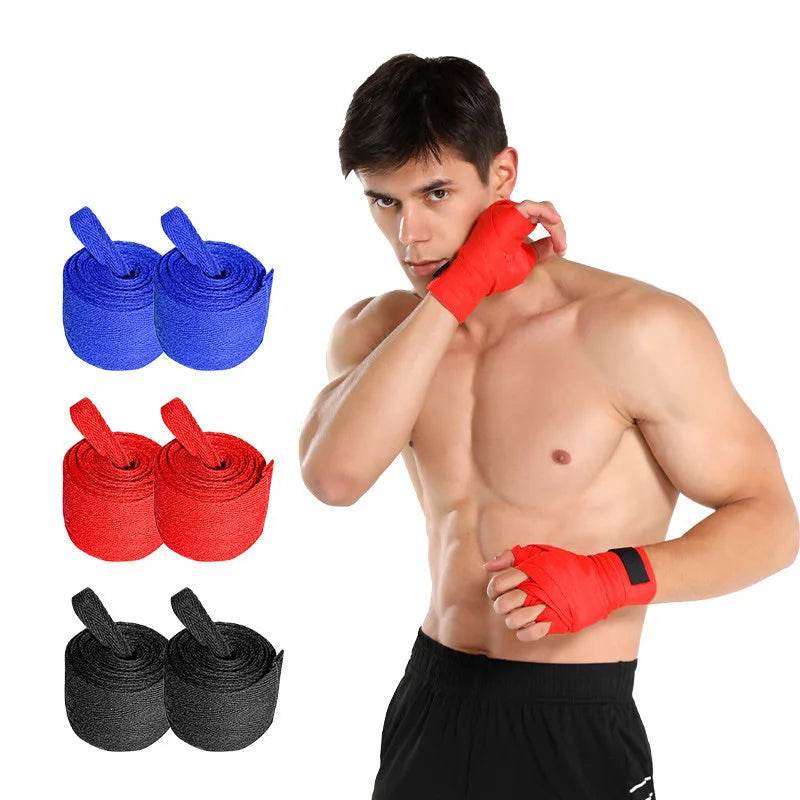 Premium Cotton Boxing Wrist Wraps 2 Rolls For Combat Sports - ToylandEU
