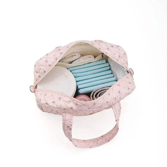  Premium Cotton Diaper Bag Tote Zipper Toyland EU -  ToylandEU™