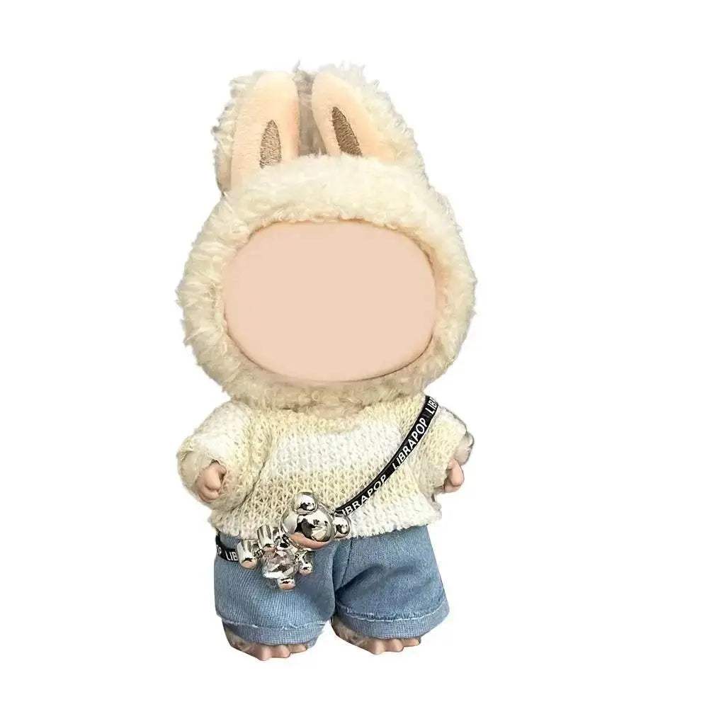 Premium Cotton Doll Outfit Set Tailored For 17cm Dolls - ToylandEU
