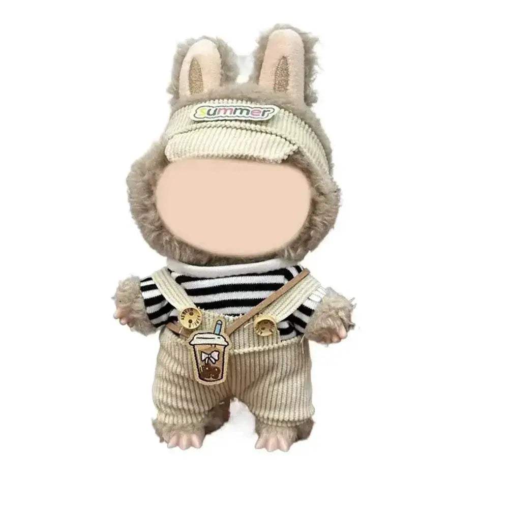 Premium Cotton Doll Outfit Set Tailored For 17cm Dolls - ToylandEU