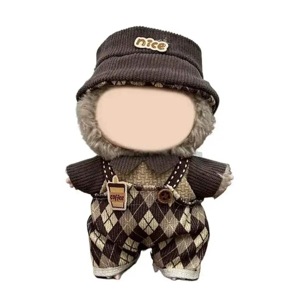 Premium Cotton Doll Outfit Set Tailored For 17cm Dolls - ToylandEU