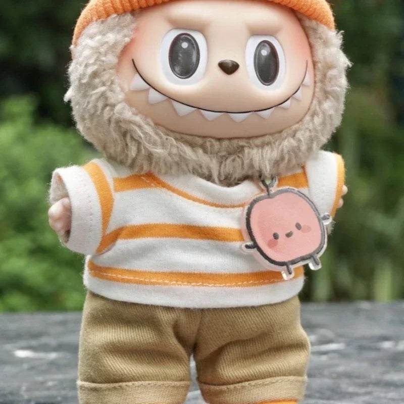 Premium Cotton Doll Shirt Watermelon Set For Labubu - ToylandEU