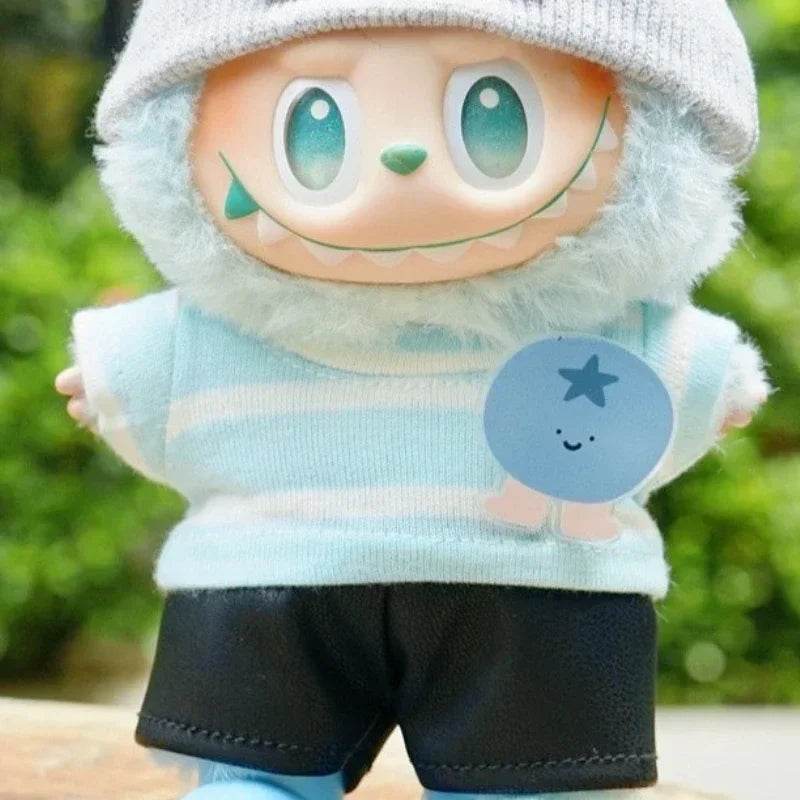 Premium Cotton Doll Shirt Watermelon Set For Labubu - ToylandEU