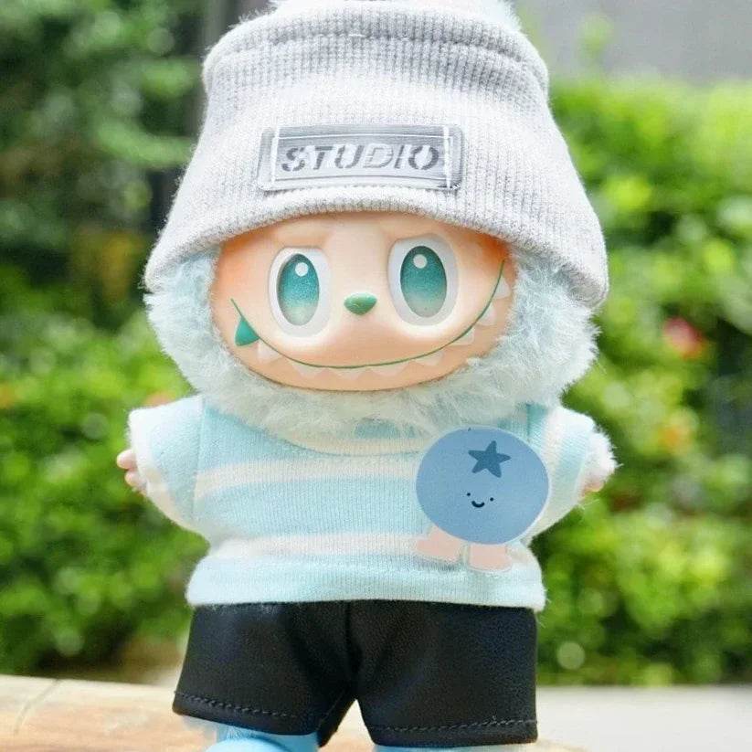 Premium Cotton Doll Shirt Watermelon Set For Labubu - ToylandEU