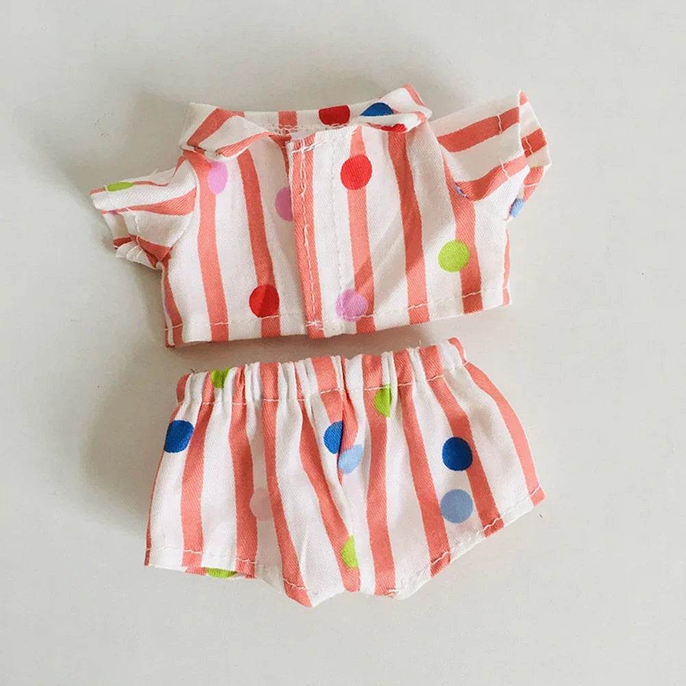 Premium Cotton Doll Shirt Watermelon Set For Labubu - ToylandEU