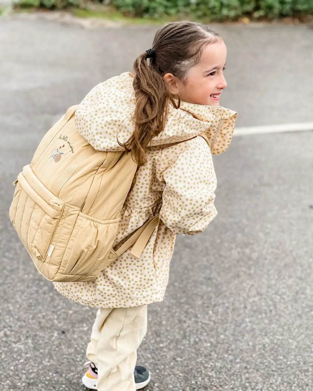 Premium Cotton Kids Backpack Unisex School Bag With Zipper Closure For Boys And Girls Kindergarten Travel - ToylandEU