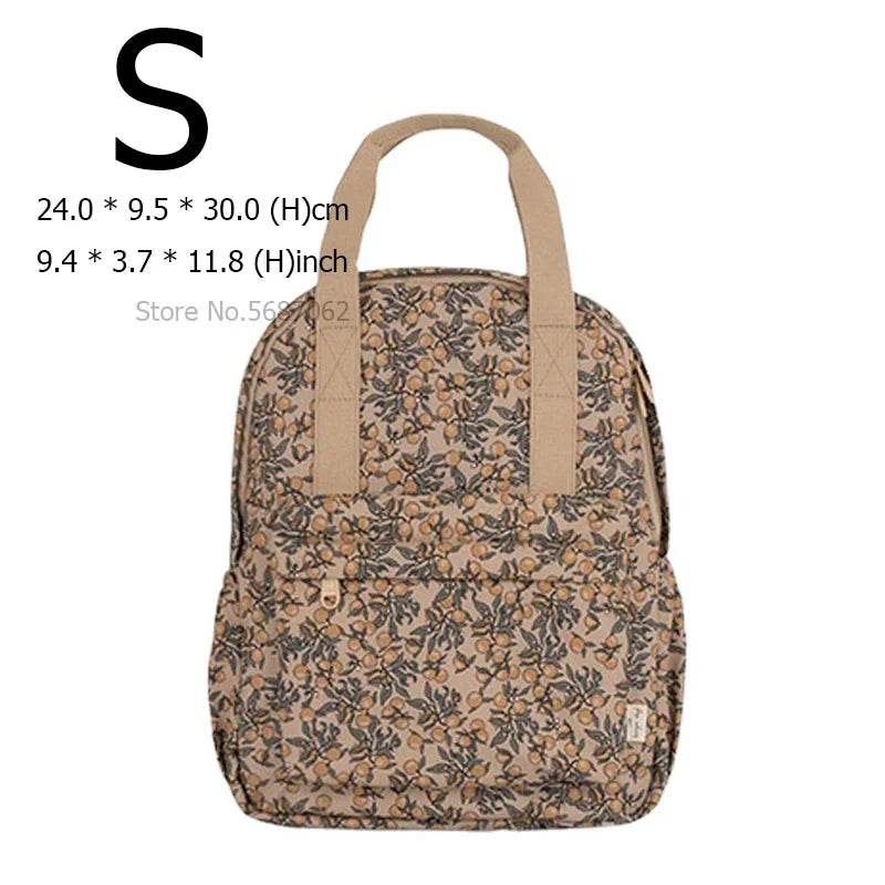 Premium Cotton Kids Backpack Unisex School Bag With Zipper Closure For Boys And Girls Kindergarten Travel - ToylandEU