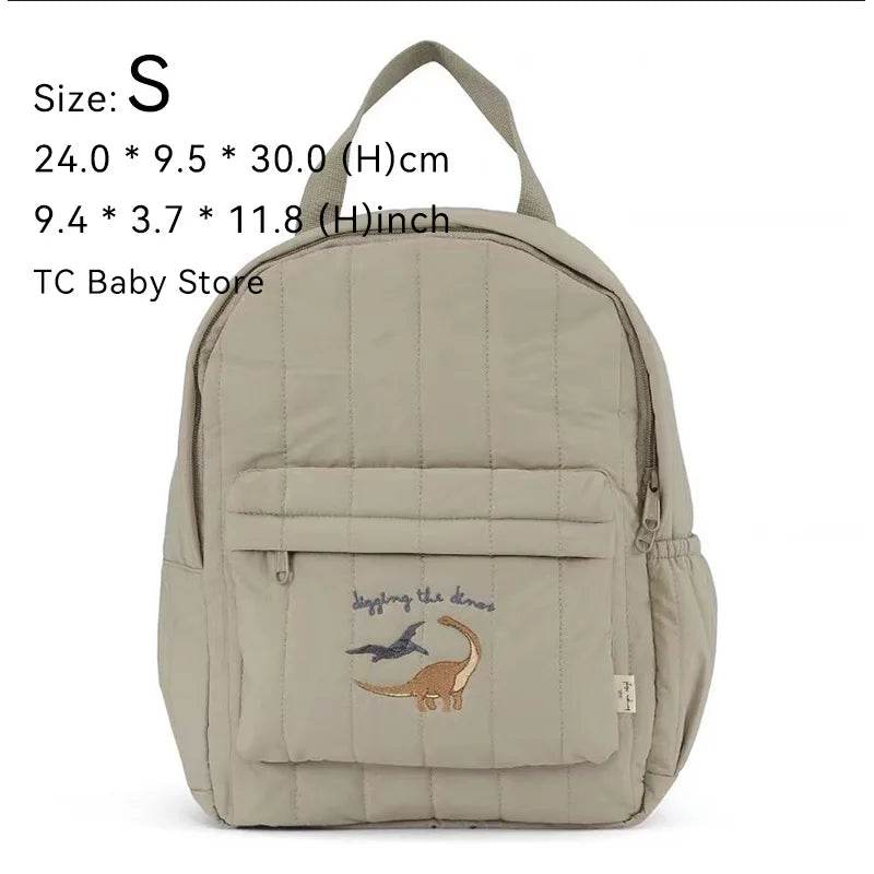 Premium Cotton Kids Backpack Unisex School Bag With Zipper Closure For Boys And Girls Kindergarten Travel - ToylandEU
